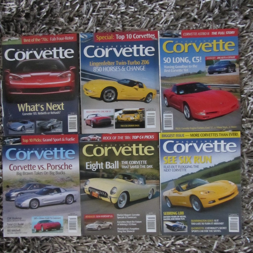 Corvette Magazines
